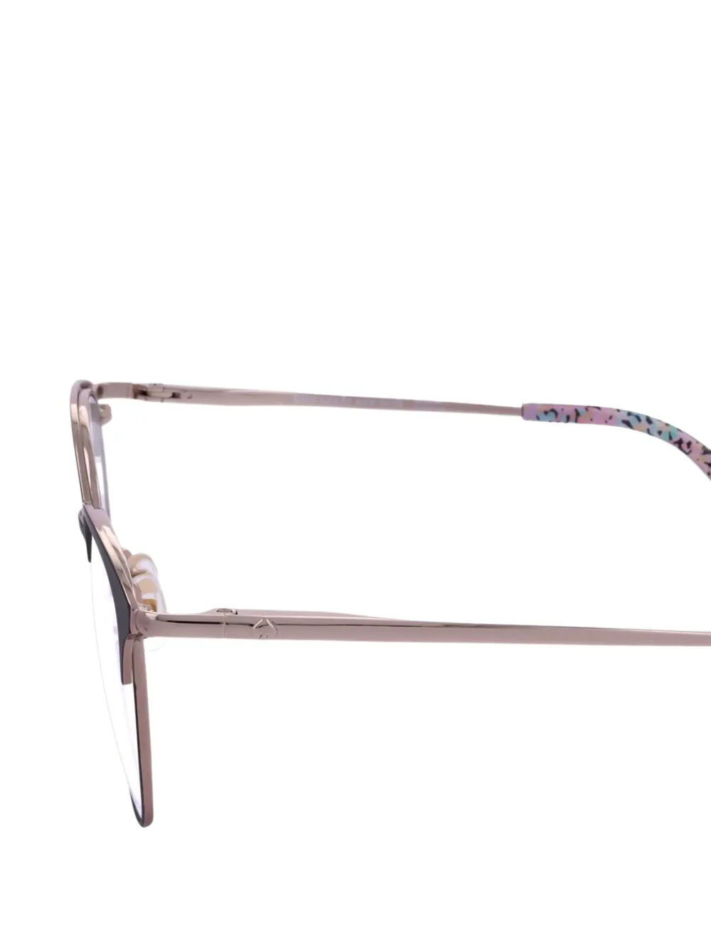 Kate Spade Izabel bril met browline montuur Zwart