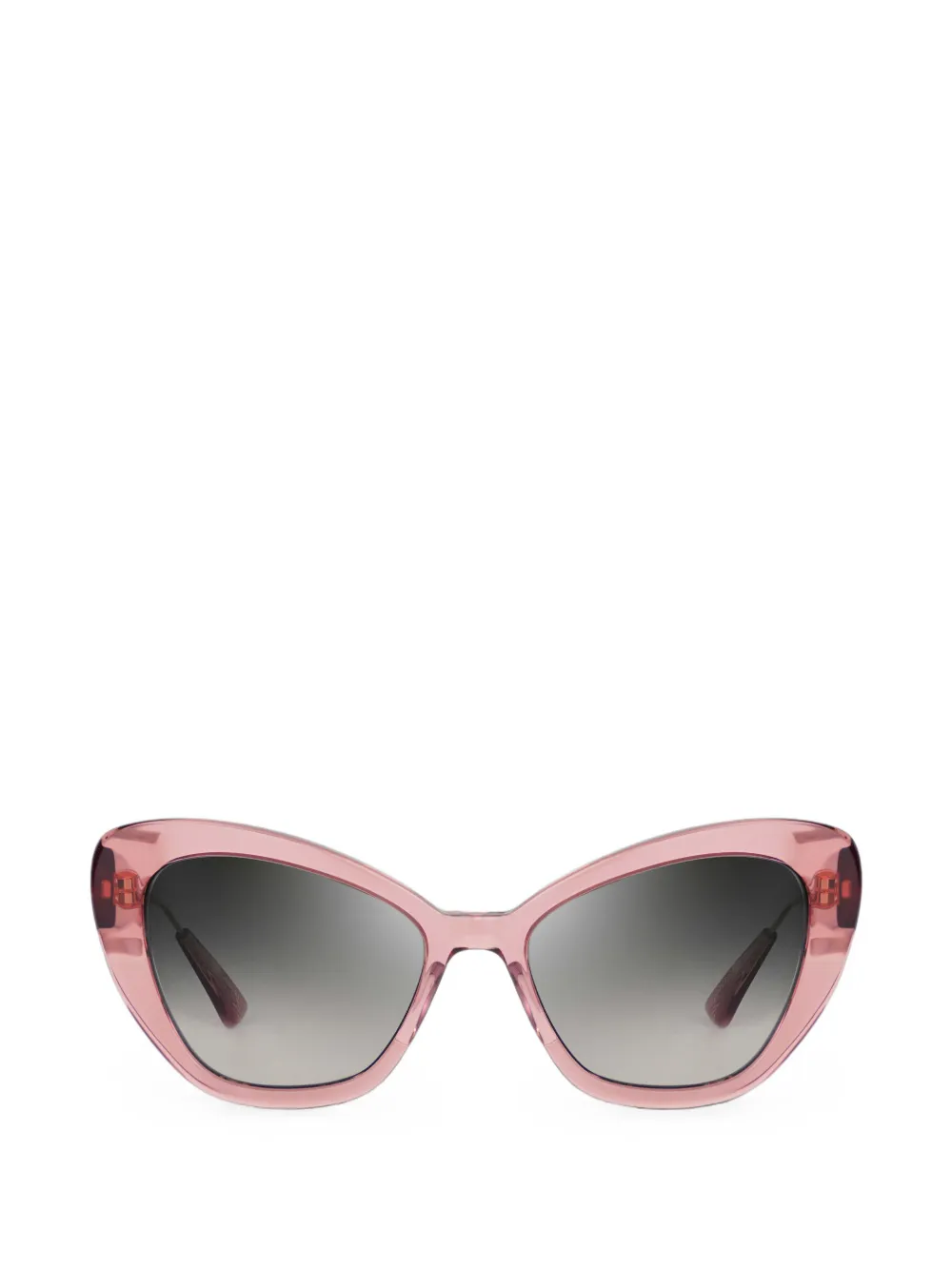 Bugatti Zonnebril met cat-eye montuur Roze
