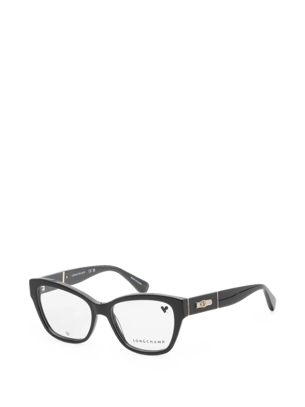 Longchamp cat-eye frame glasses - Nero