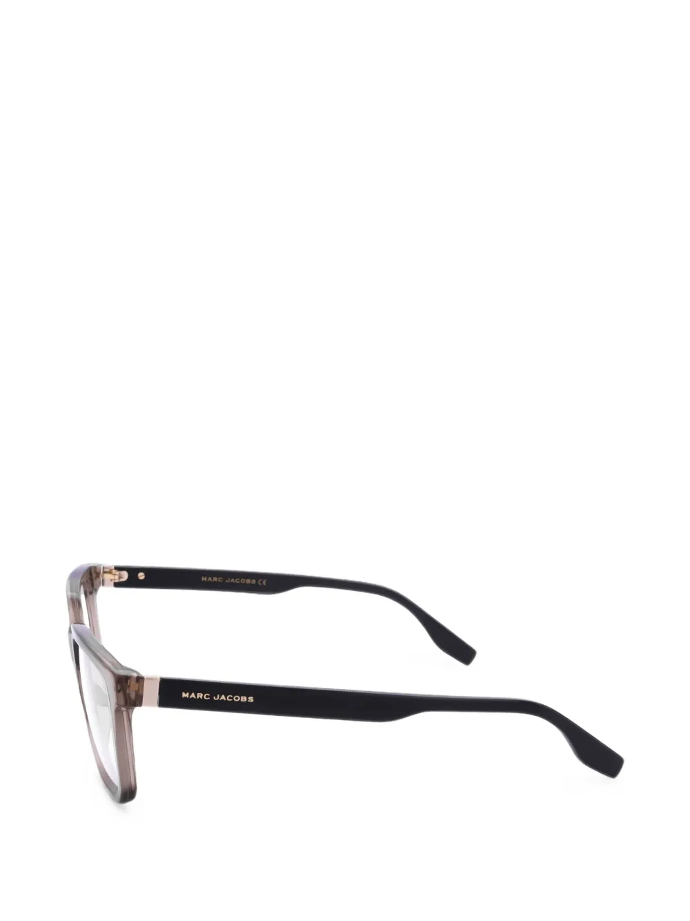 Marc Jacobs Eyewear Bril met rechthoekig montuur Beige