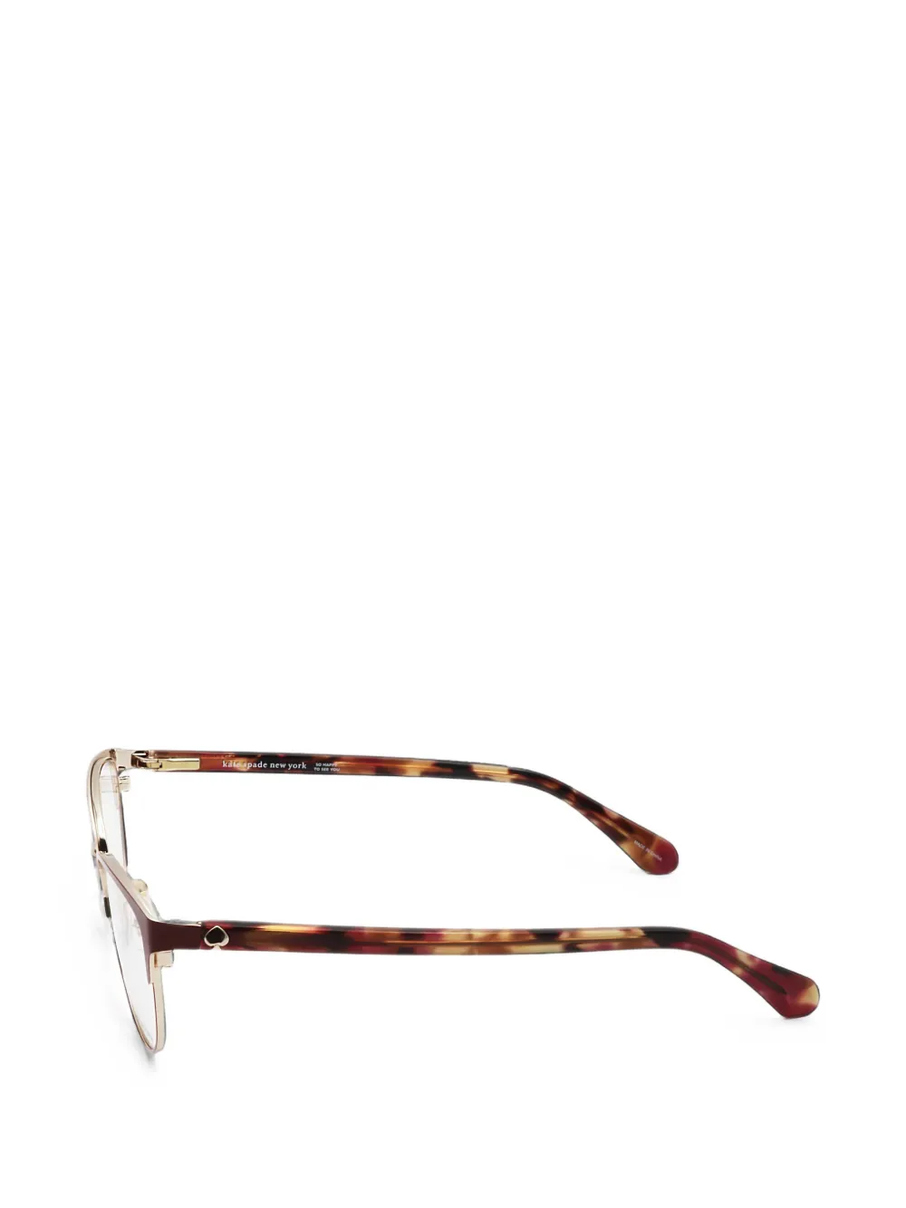Kate Spade Handlee bril met cat-eye montuur Rood