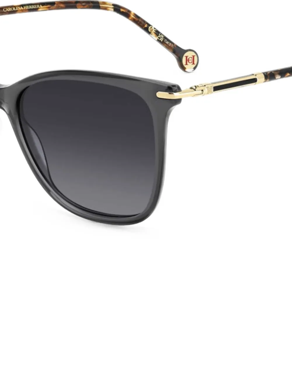 Carolina Herrera Zonnebril met cat-eye montuur Zwart