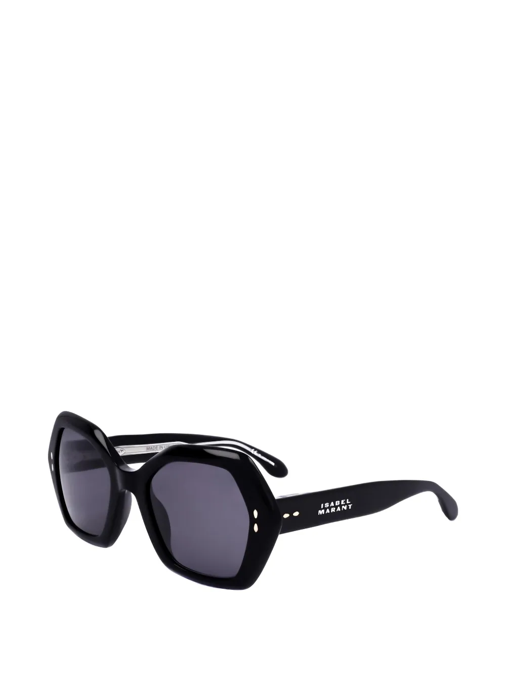 Isabel Marant Eyewear geometric-frame sunglasses Zwart
