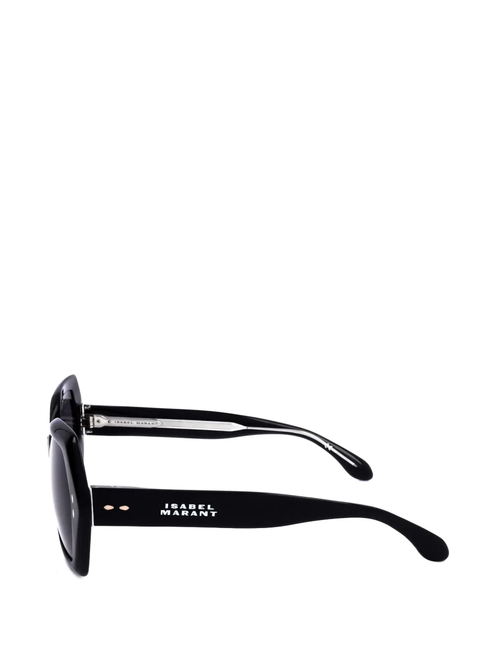 Isabel Marant Eyewear geometric-frame sunglasses Zwart