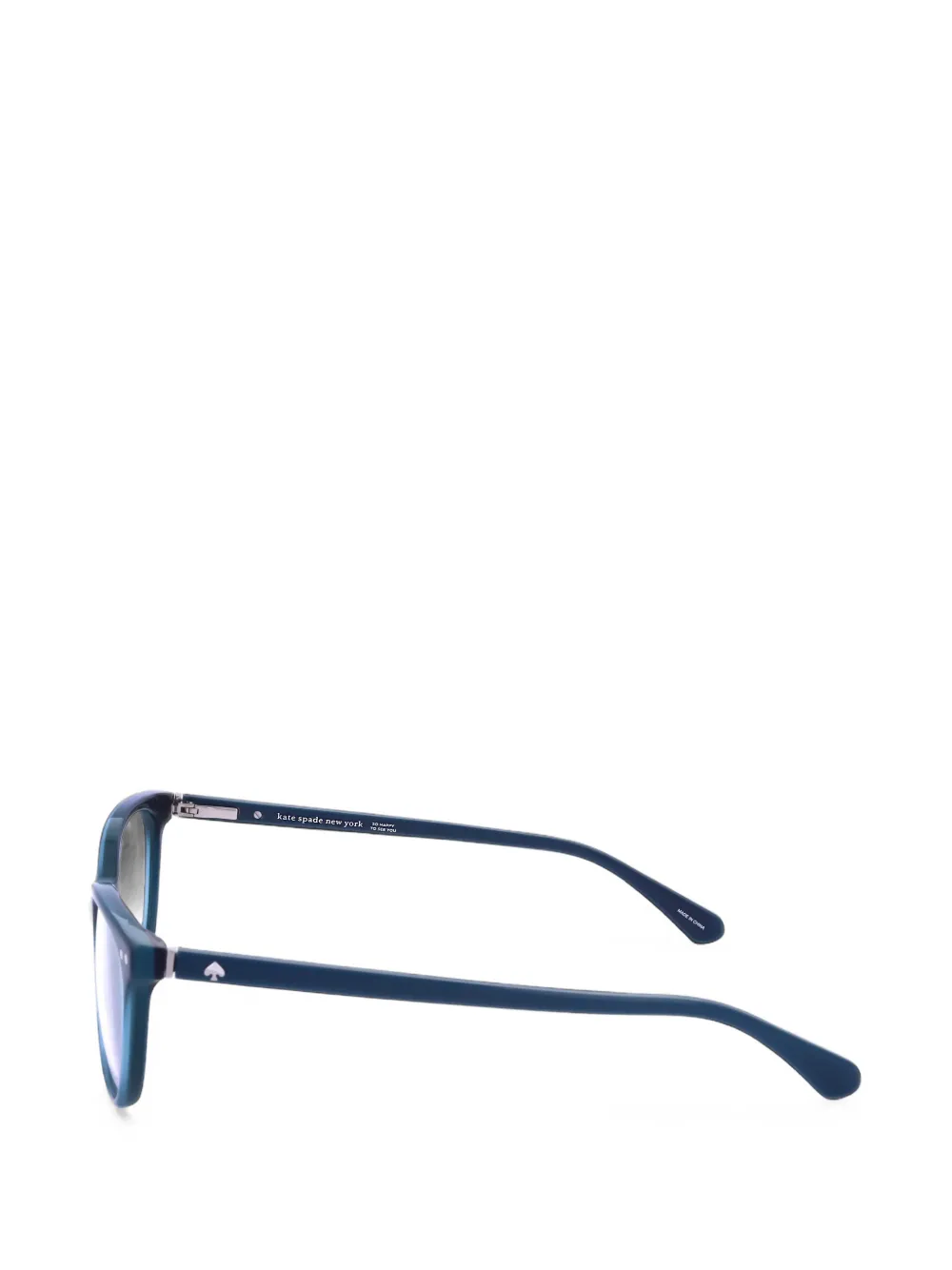 Kate Spade Raelynn bril met rond montuur Blauw