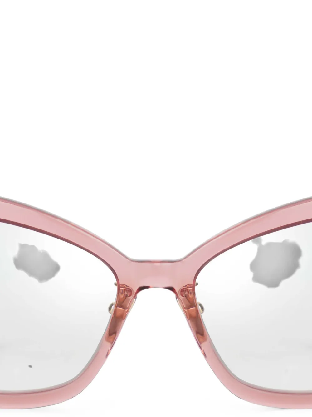 Bugatti Bril met cat-eye montuur Roze