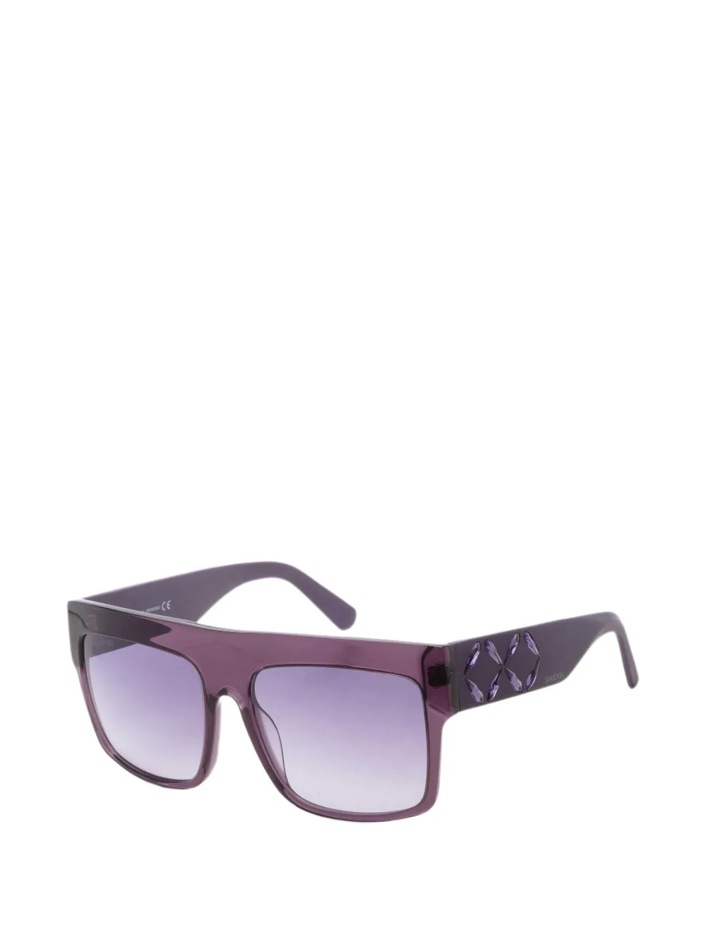 Swarovski Eyewear crystal-embellished square-frame sunglasses · 47