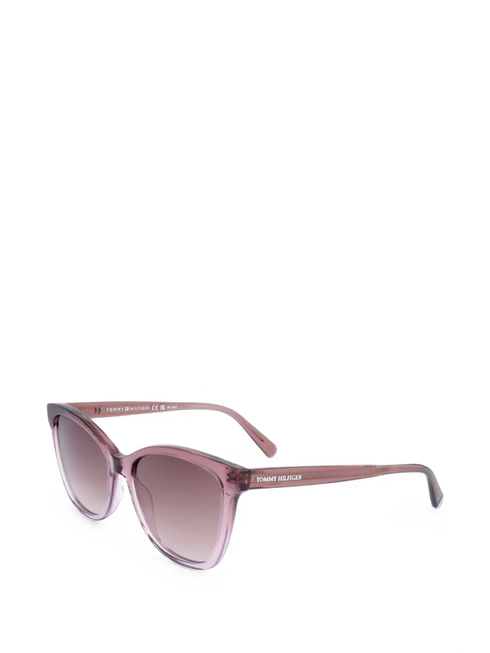 Tommy Hilfiger rectangle-frame sunglasses - Rosa