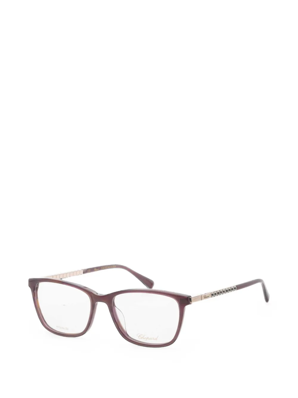 Chopard Eyewear rectangle-frame glasses