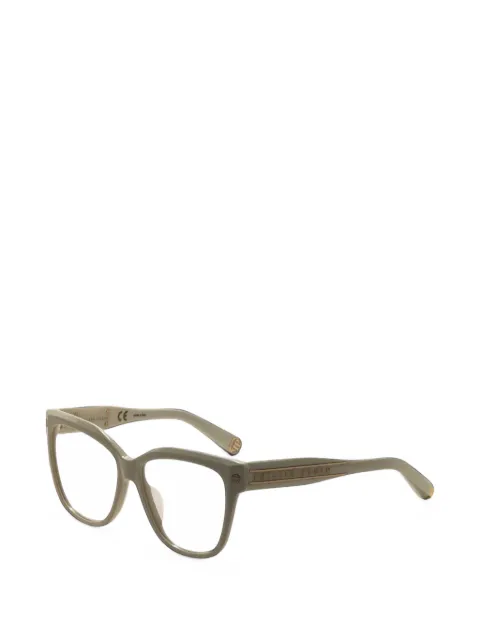 Philipp Plein Eyewear logo-plaque cat-eye glasses