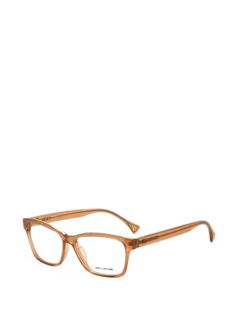 Zadig&Voltaire glitter-effect rectangle-frame glasses