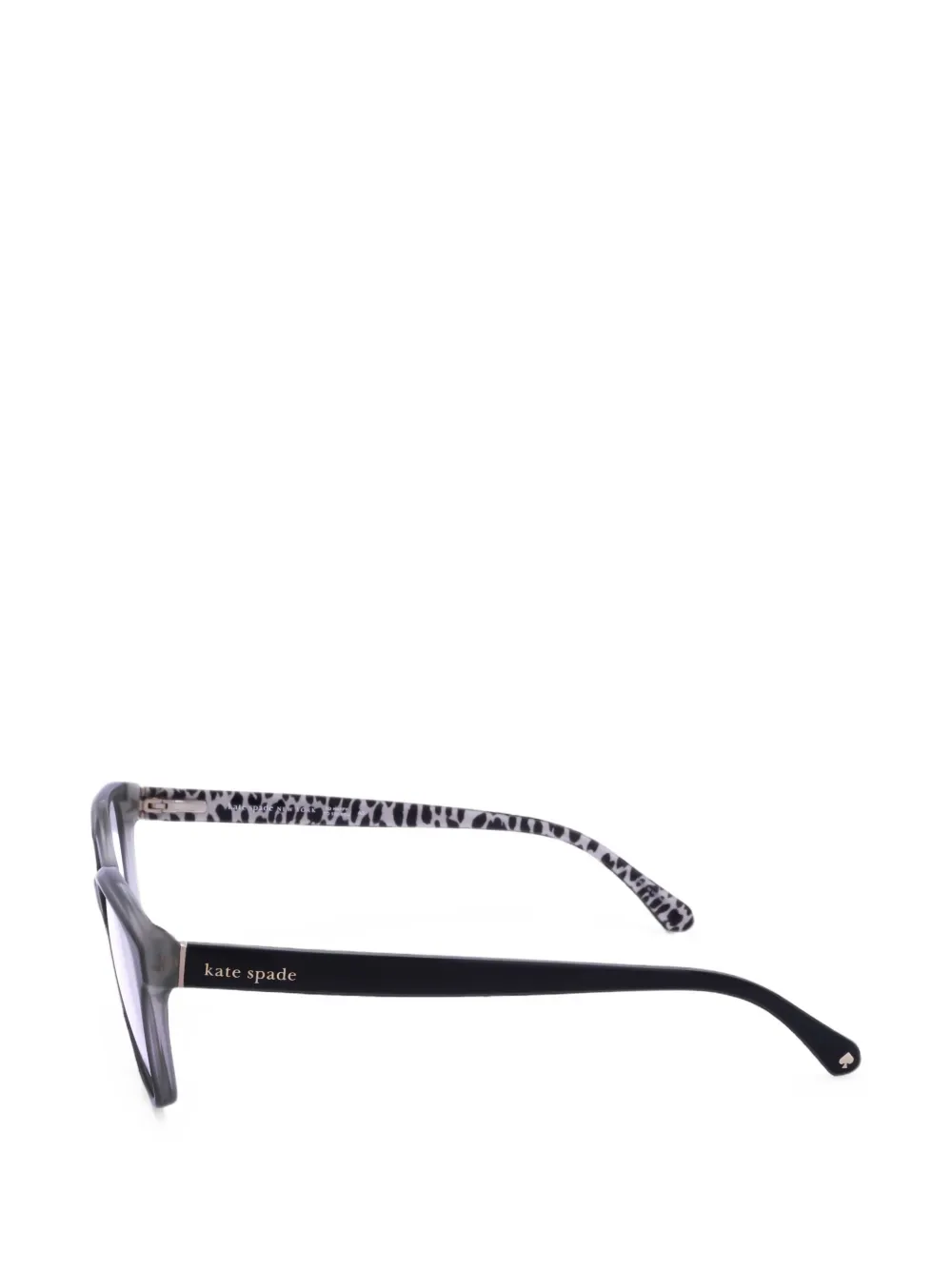Kate Spade Rosalind bril met geometrisch montuur Grijs