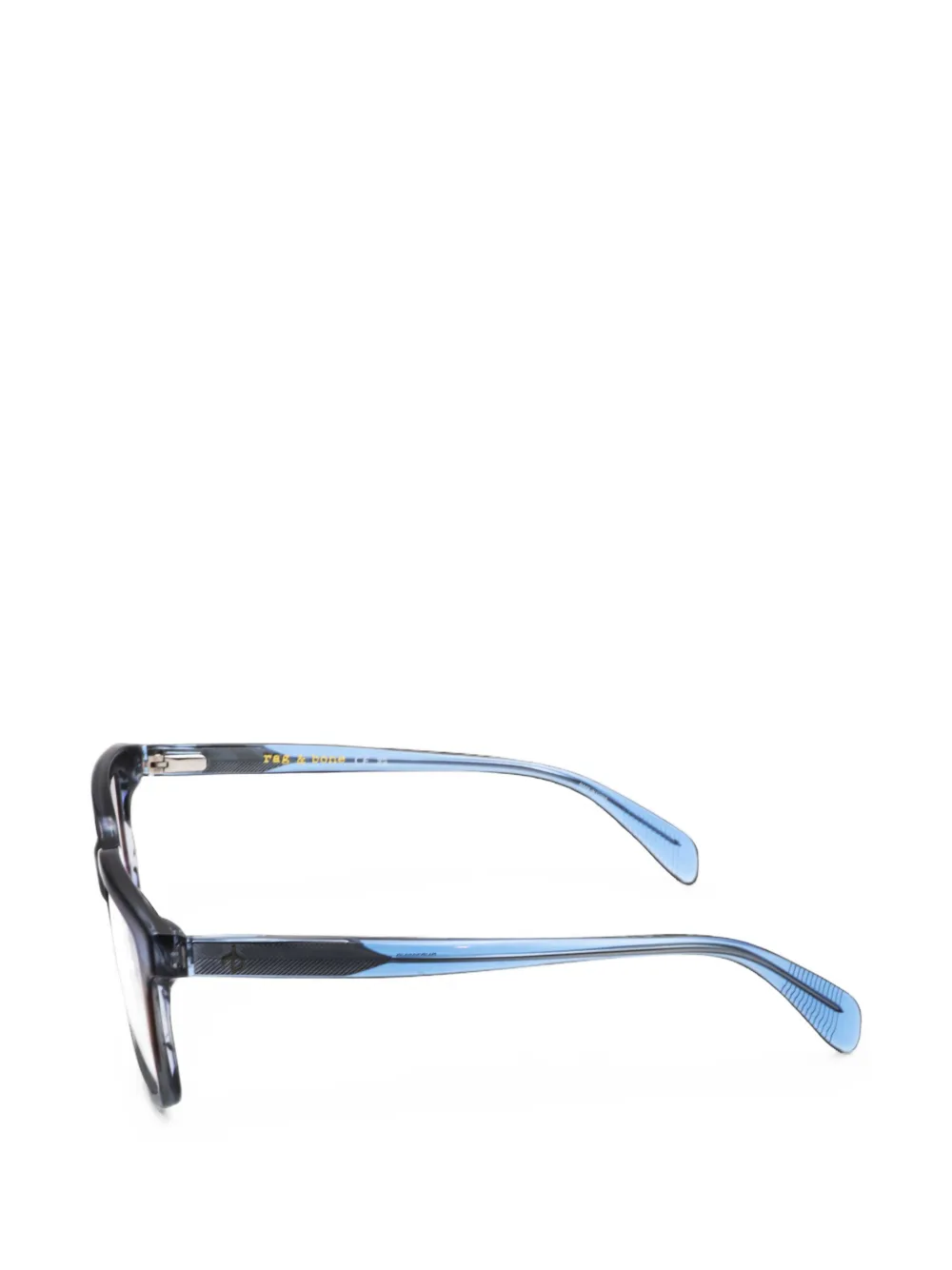 RAG & BONE EYEWEAR Bril met vierkant montuur Blauw