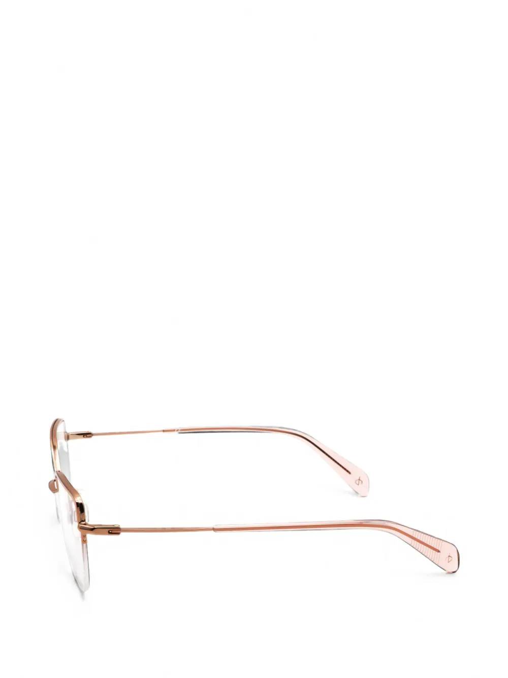RAG & BONE EYEWEAR Bril met cat-eye montuur Goud