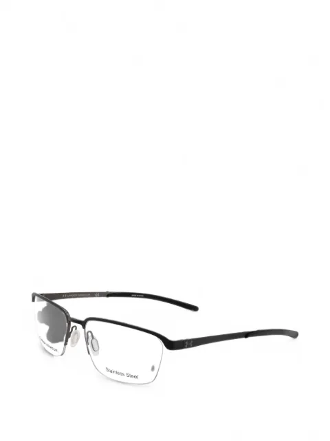 Under Armour half-rim rectangle-frame glasses