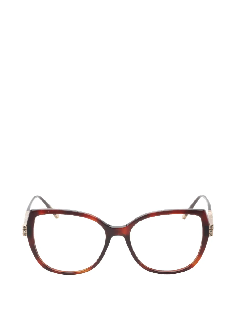 Chopard lunettes de vue à monture papillon - Marron Chopard lunettes de vue à monture papillon - Marron