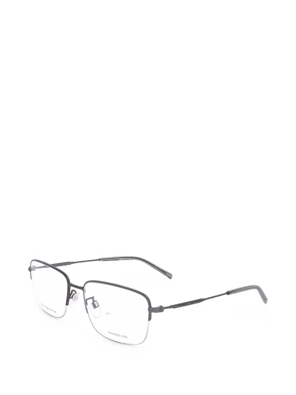 Tommy Hilfiger logo-engraved glasses - Argento
