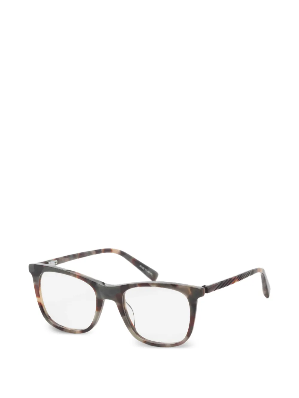 Tumi tortoiseshell-effect square-frame glasses · 47