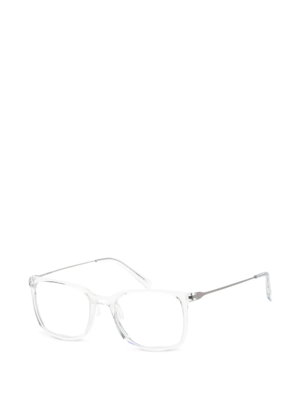 Tumi squared-frame glasses