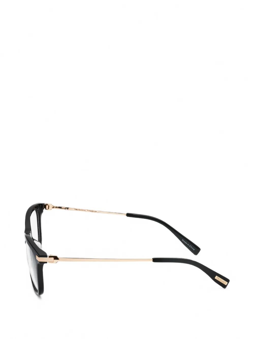 Trussardi Bril met vierkant montuur Zwart