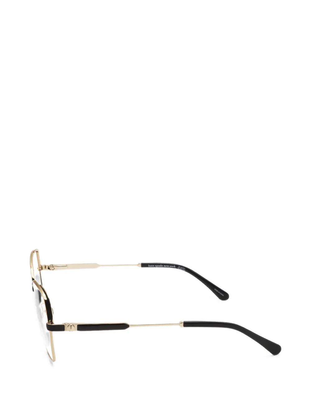 Kate Spade Zeena bril met geometrisch montuur Goud