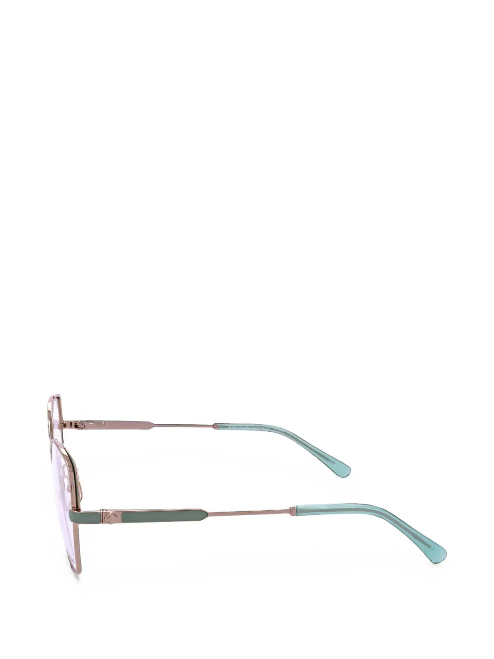 Kate Spade Zeena bril met geometrisch montuur Roze