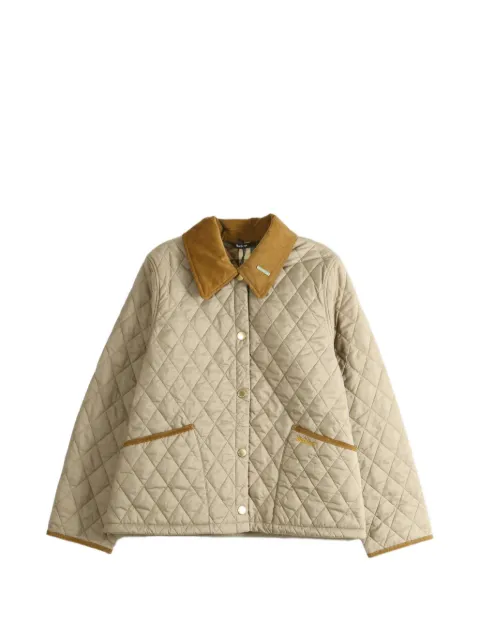 Barbour Icons quilted corduroy-collar jacket