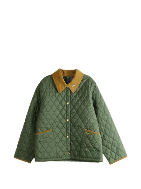 Barbour Icons quilted corduroy-collar jacket