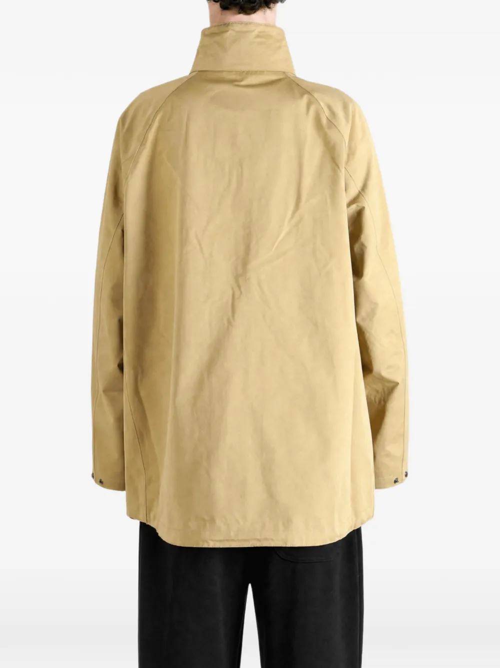Barbour Modern Bedale jack met raglan mouwen en hoge hals Beige