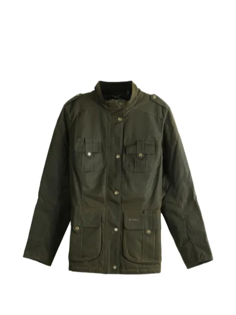 Barbour Winter Defence waxed multi-pocket jacket