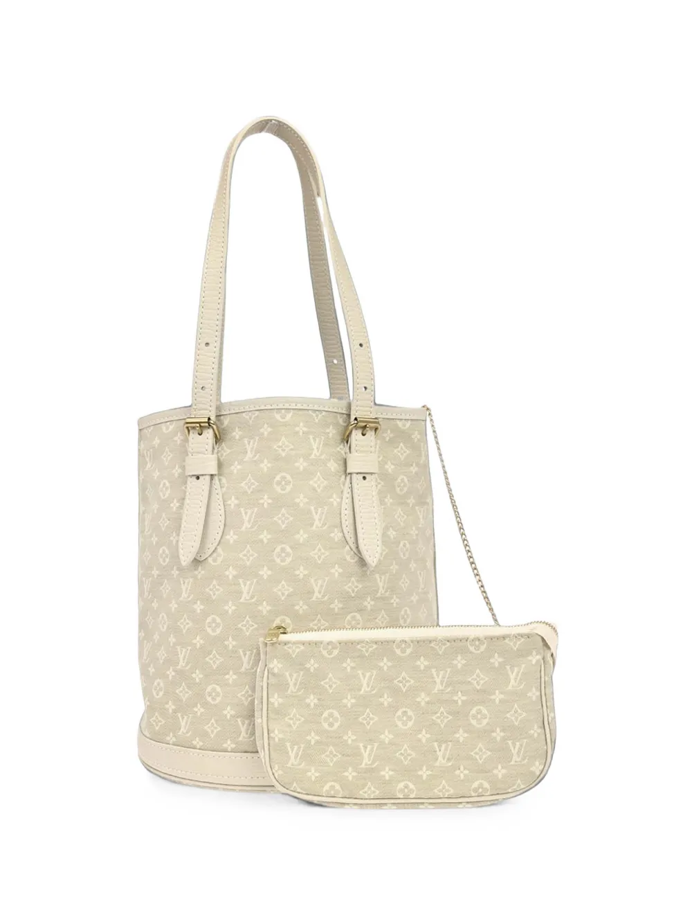 Louis Vuitton Pre-Owned 2007 PM Monogram Mini Lin bucket bag - Weiß