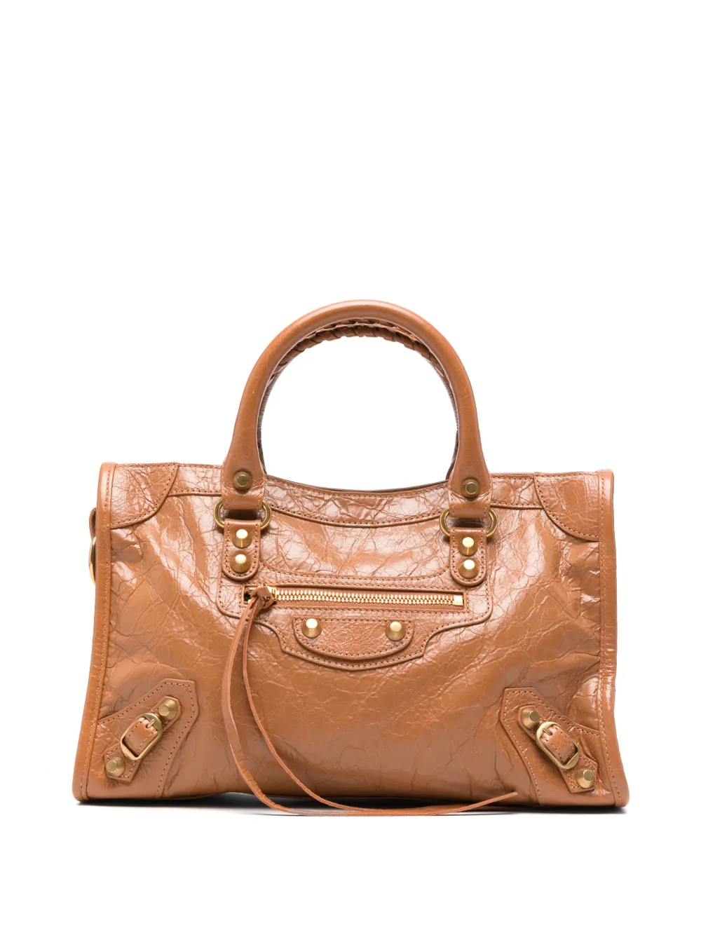 Balenciaga small Le City tote bag - Marrone