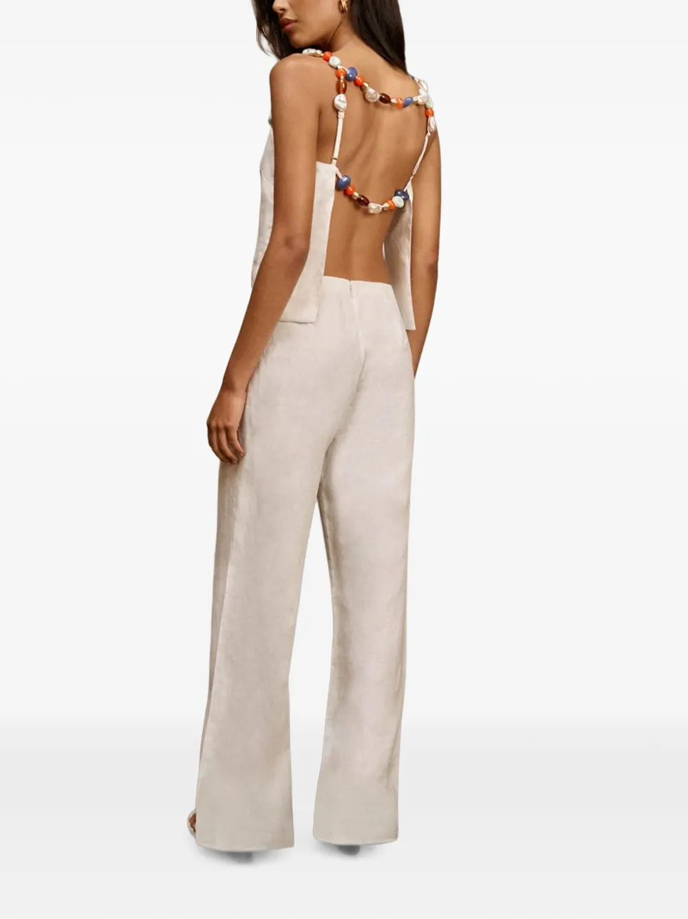 Cult Gaia Eira top Beige