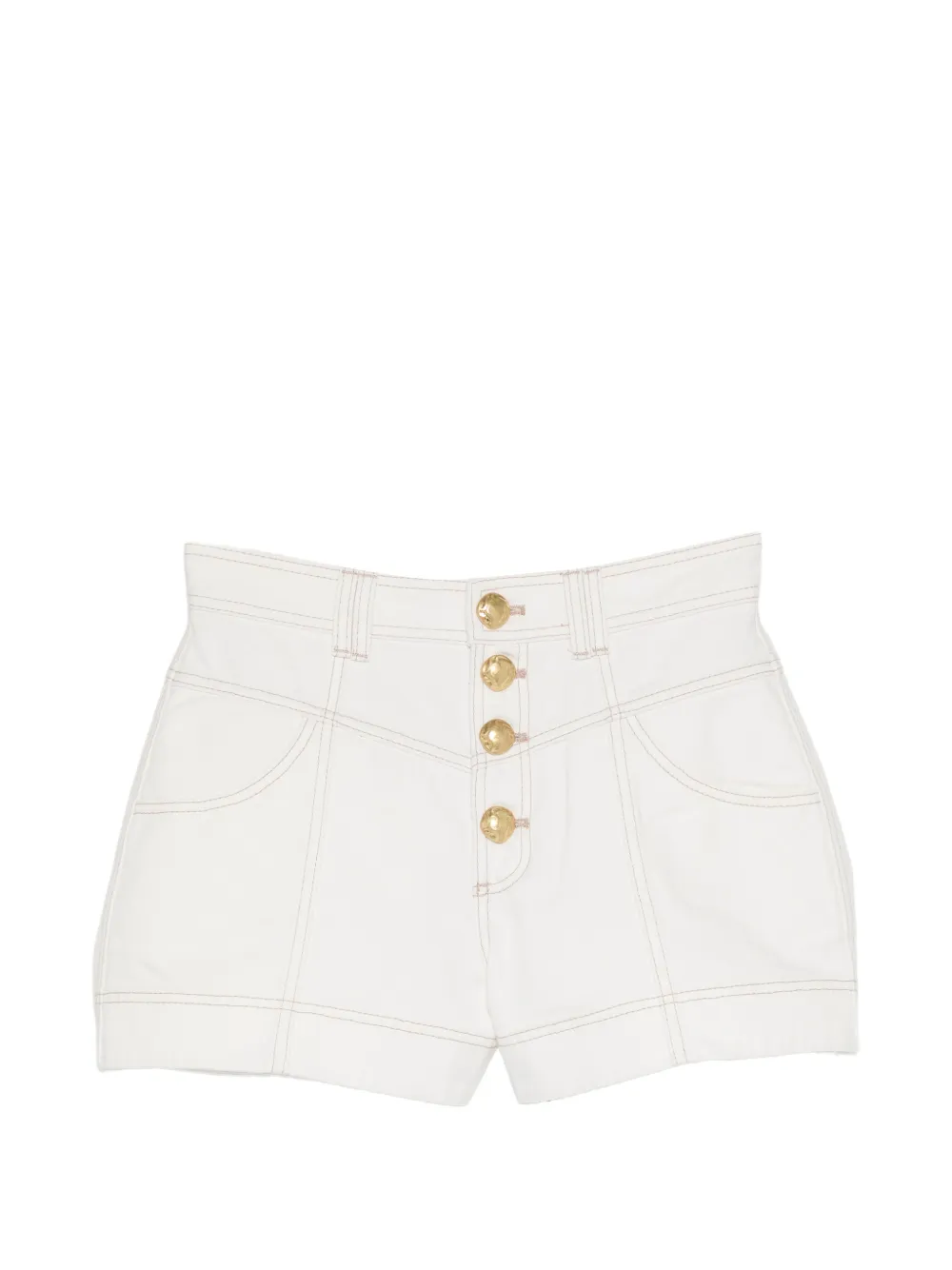 Aje Liliana denim shorts