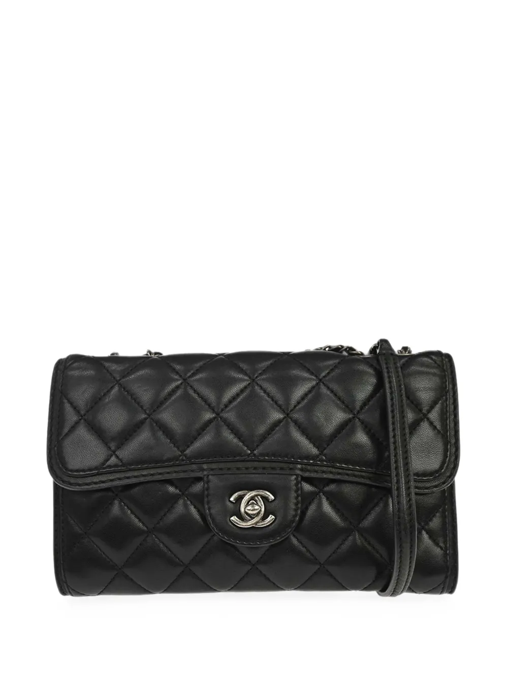 CHANEL Pre-Owned Borsa a tracolla trapuntata 2013-2014 - Nero