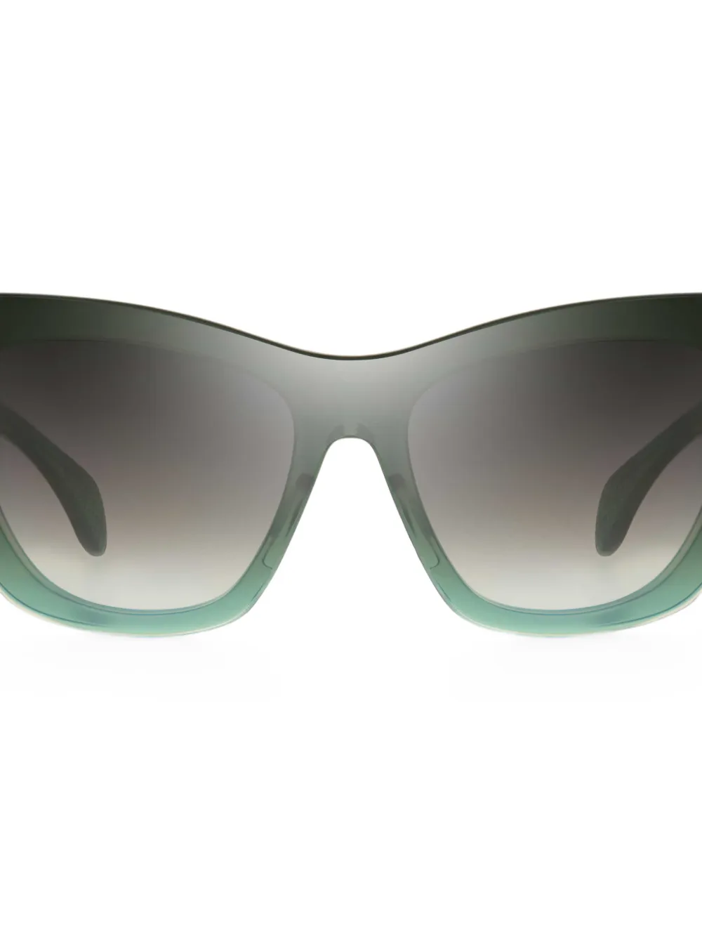 Bugatti cat-eye frame sunglasses Groen