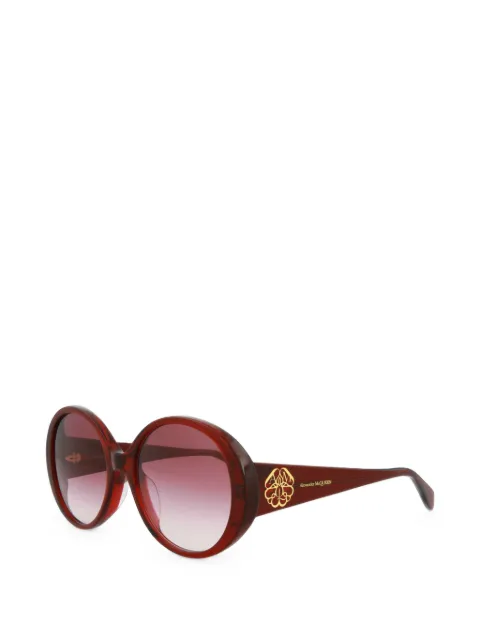 Alexander McQueen round-frame sunglasses