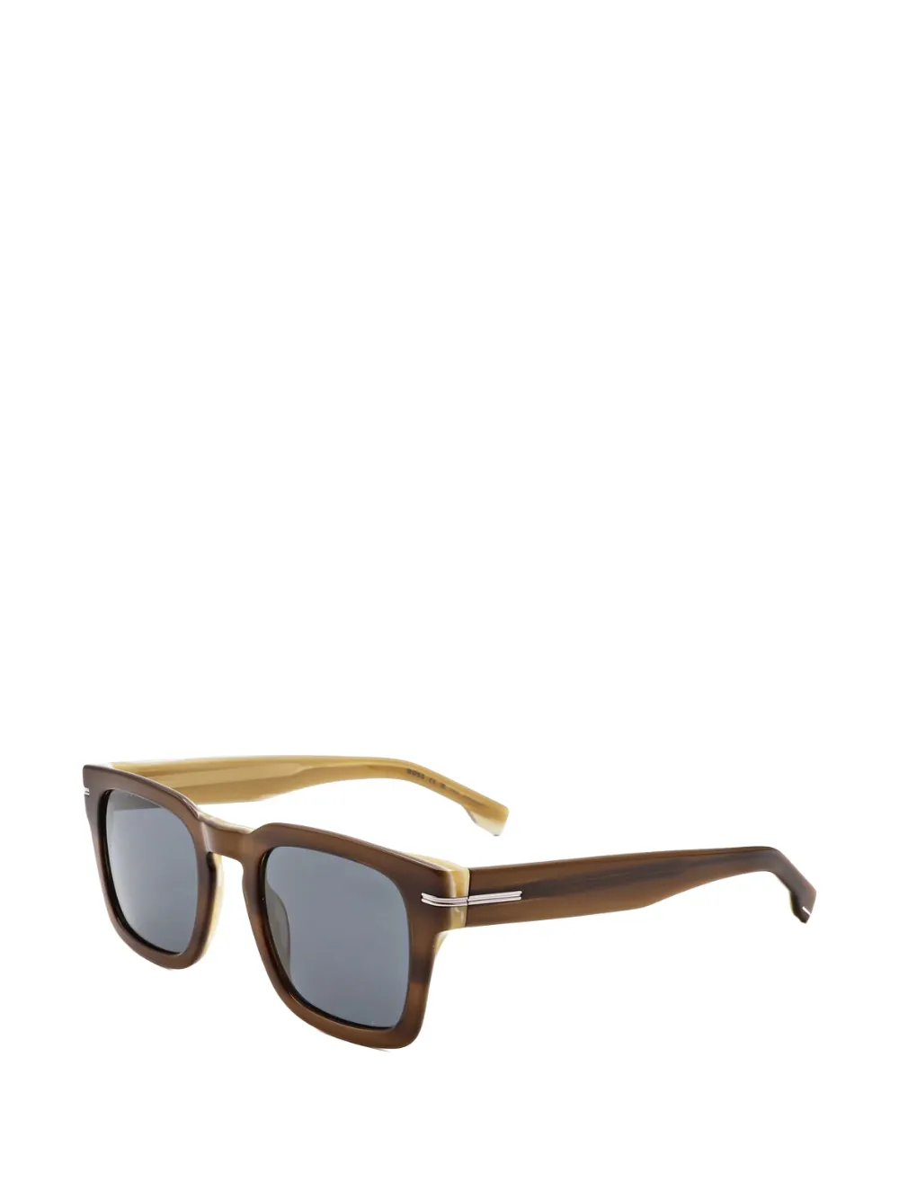 BOSS square-frame sunglasses - Marrone