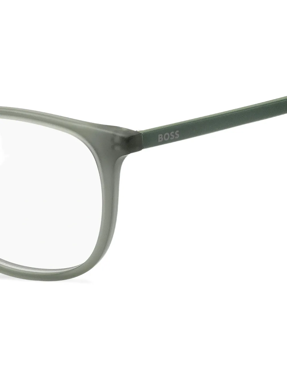 BOSS square-frame glasses Grijs