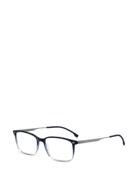 BOSS rectangle-frame glasses