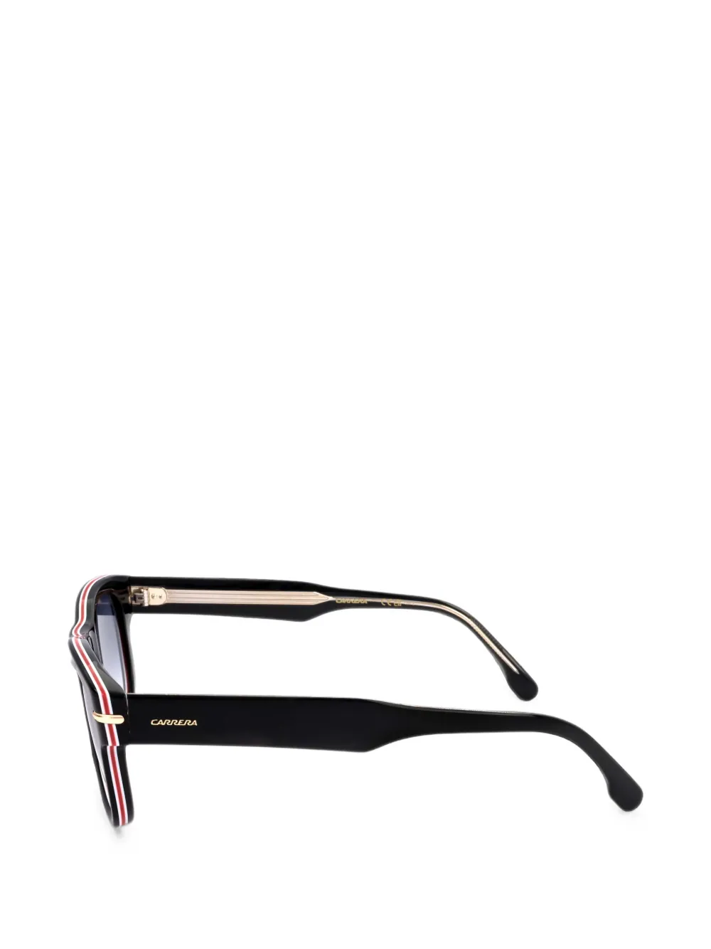 Carrera 330 S zonnebril met rechthoekig montuur Zwart