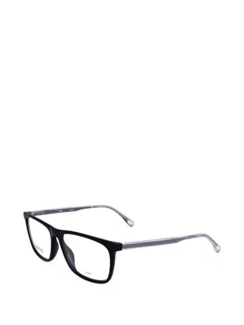 BOSS rectangle-frame glasses