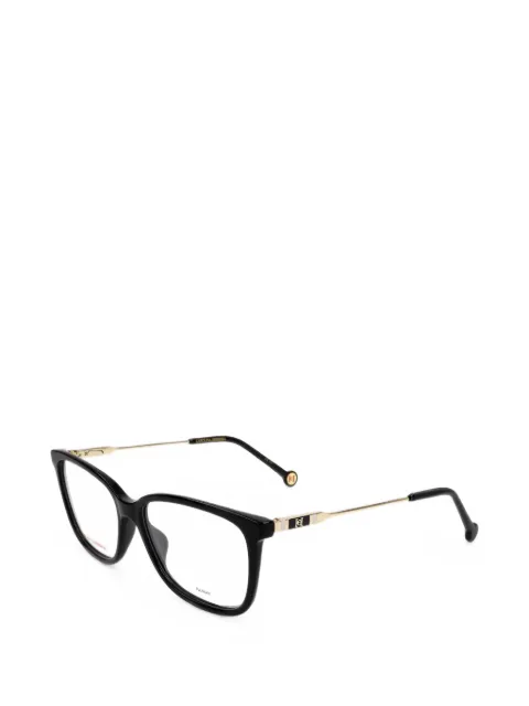 Carolina Herrera logo-plaque rectangle-frame glasses