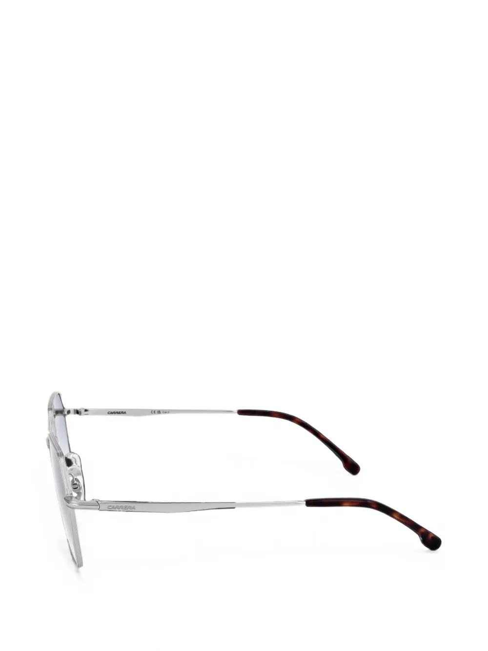 Carrera Zonnebril met geometrisch montuur Zilver