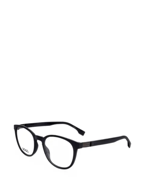 BOSS round-frame glasses