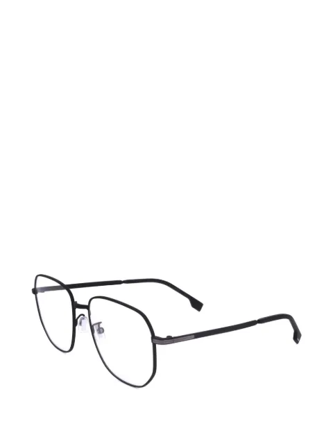 BOSS geometric-frame glasses
