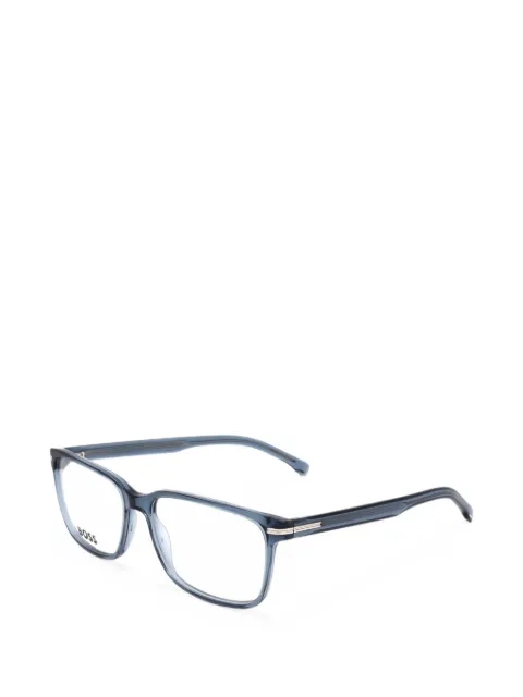 BOSS rectangle-frame glasses