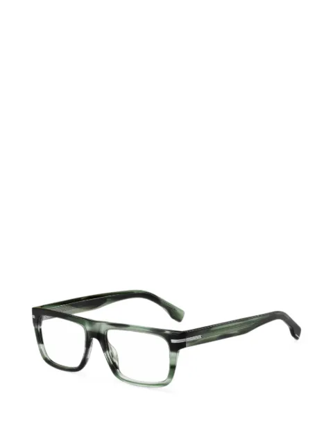 BOSS rectangle-frame glasses