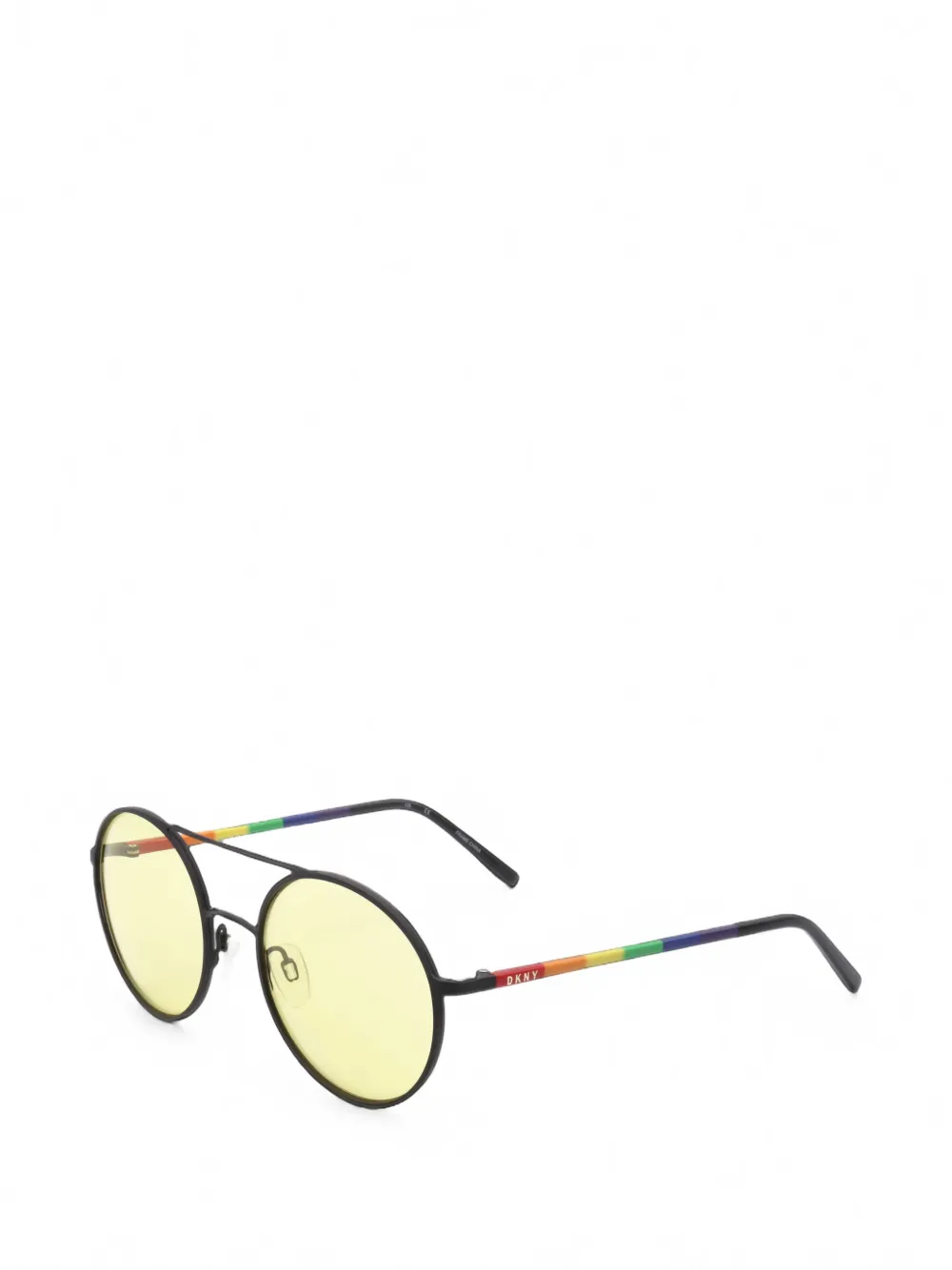 DKNY Pride round-frame sunglasses - Nero