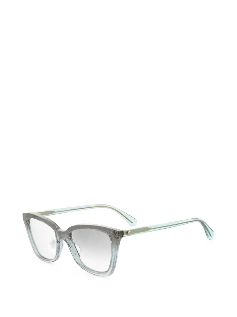 Kate Spade glitter-effect cat-eye glasses